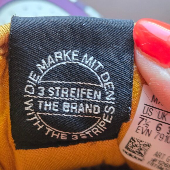 Adidas Triple Platform Los Angeles Lakers Sneakers Missing Snap Toppers Size 7.5 - Picture 14 of 16